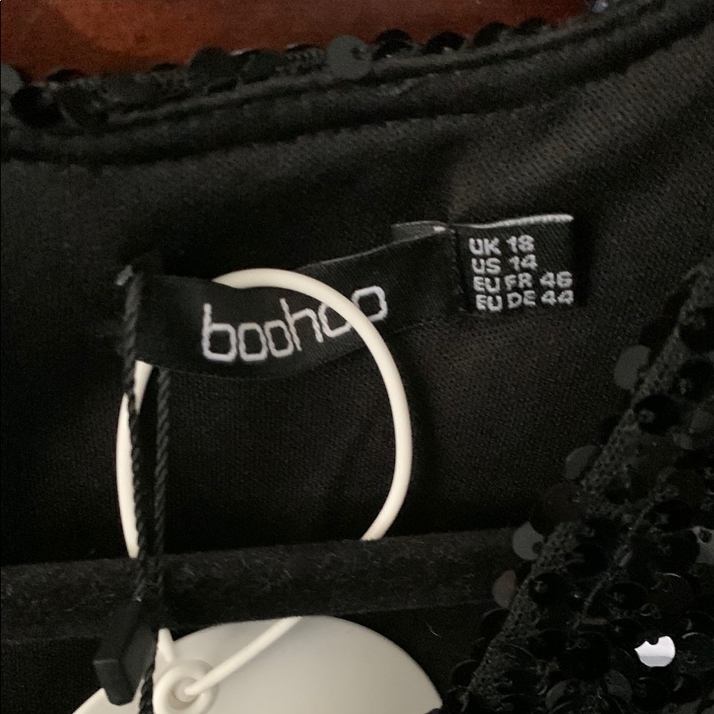 Black Sequin Dress - Picture 4 of 4